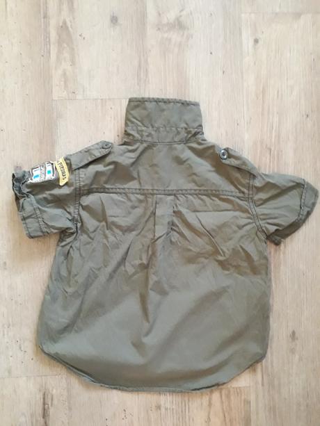 Košile 92 krátký rukáv, h&m,92