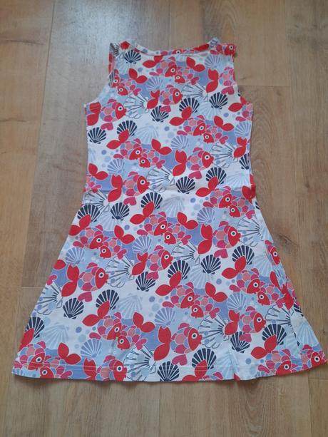 Šaty bez rukávů, vel 110/116, caa, c&a,116