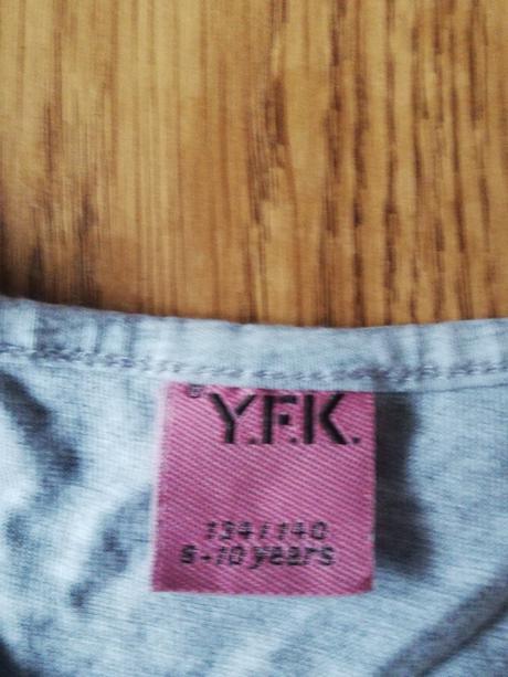 Šaty dívčí letní vel. 134/140, zn. y. f. k., 134