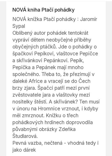 Nová knížka pro zvídavé děti,