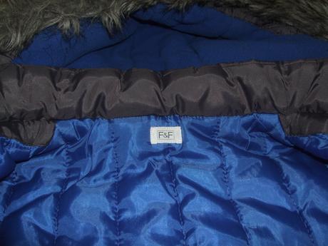 Zimní bunda s kapucí, f&f,146