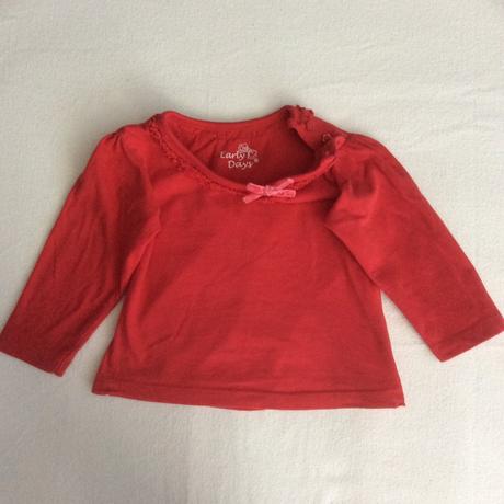 Jemné bavlněné tričko s mašličkou zn. early days, early days,68