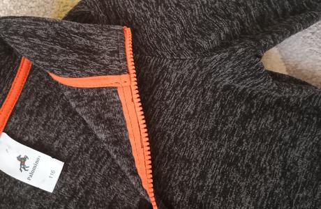 Krásná mikina z mikrofleesu zn.c&a vel.116, c&a,116