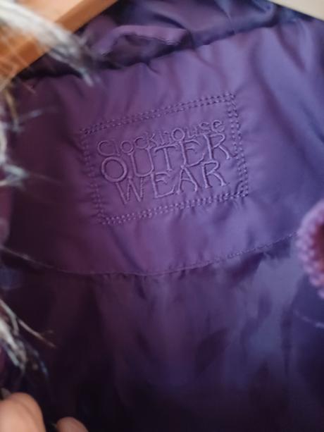 Fialová vesta xs-m, 158-164, c&a,164