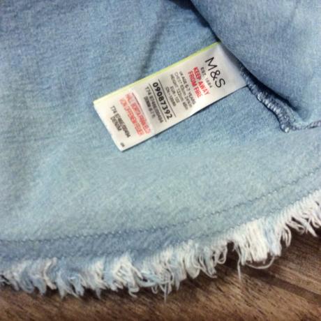 Šaty z odlehčené rifloviny, marks & spencer,122