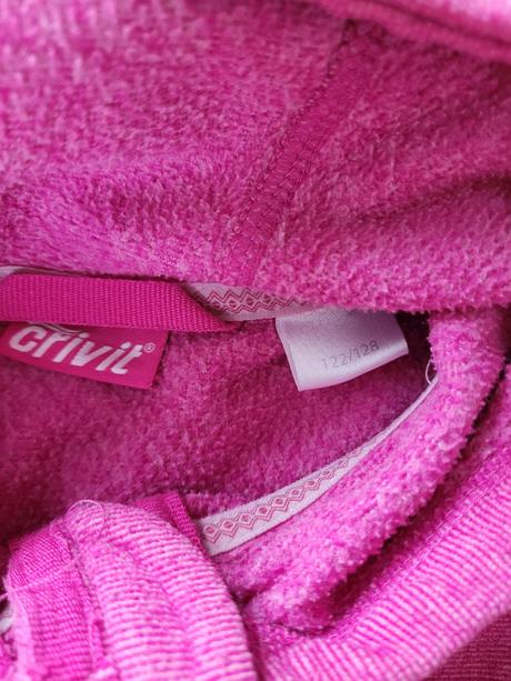 Fleesová mikina vel. 122/128, lupilu,122