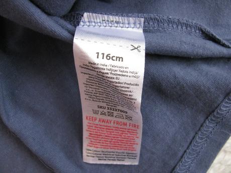 Modrá bavlněná sukně little kids, 116