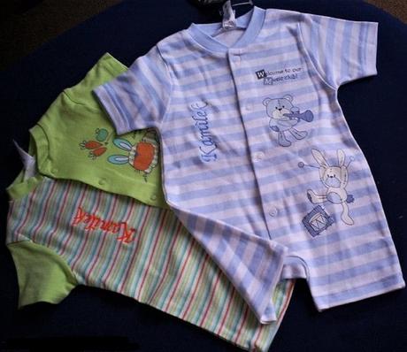 Letní overálek unisex- vel.62-68, c&a,62