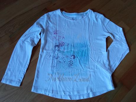 Bílé bavlněné tričko, palomino,134