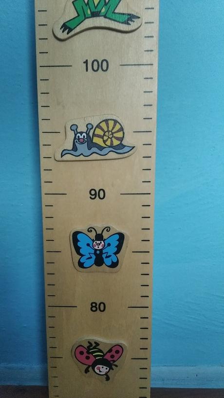 Metr krteček, dřevěný, 