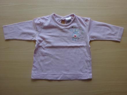 2x tričko s dl.r., vel. 68, 68