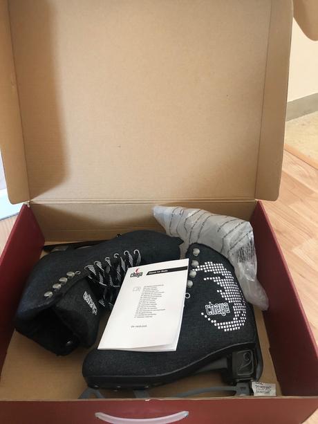 Brusle na led powerslide chaya noir, 38