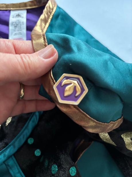 An16/ kostym delux anna frozen ii - v.7/8 let, 