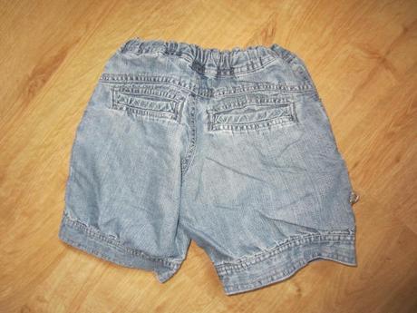 Balńkové džínové, riflové, kraťásky, šortky pdl, pompdelux,98