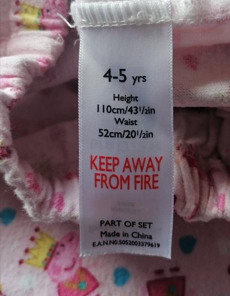 Pyžamové kalhoty peppa pig vel 110, 110