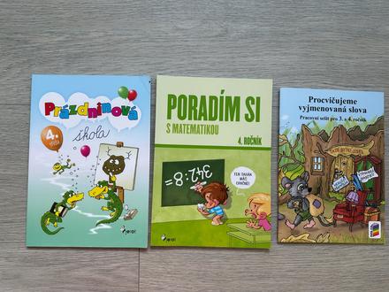 Vyplňovací sešity - 3. a 4. třída - matematika, čj,