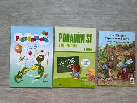 Vyplňovací sešity - 3. a 4. třída - matematika, čj,