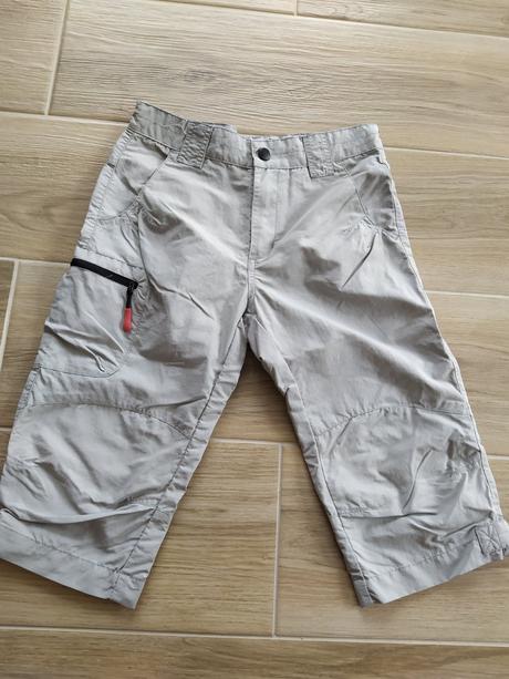 Šedé 3/4 ťáky lewro vel.140/146, lewro,140