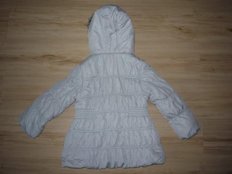 Šedá dívčí bunda na lítačku, george,116