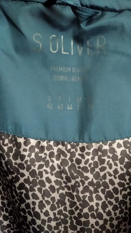 Péřová zimní bunda s.oliver dámská, s.oliver,40