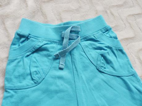 Tyrkysove bavlnene kratasky topolino 80, topolino,80