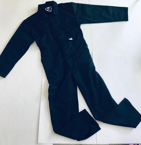 Overál montérkový - v.cca 7/8 let modro černý, 128