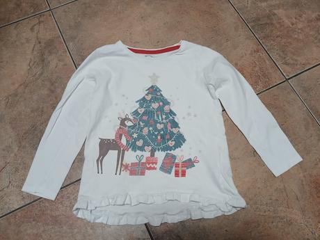 Vánoční tričko little kids, vel. 116, 116