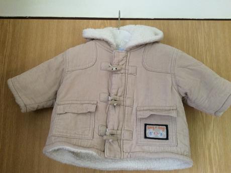 Hodně teplá manžestrová bundička s beránkem, cherokee,62