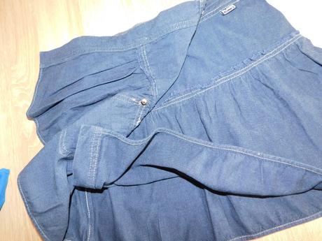 Zavinovací dívčí sukýnka, 134