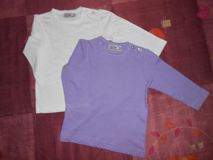 Tričko bílé, baby,80