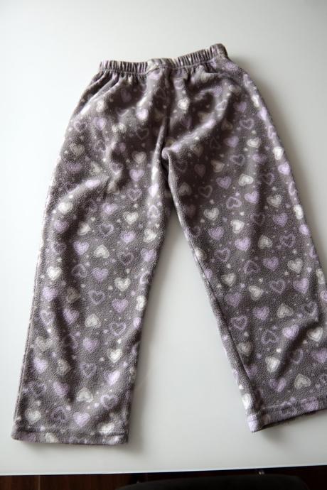 Dívčí teplé pyžamo, 122