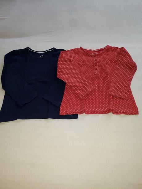 Trička s  dlouhým  rukávem, lupilu,98