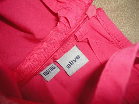 Krásné letní šaty alive, vel. 104 -110, alive,110