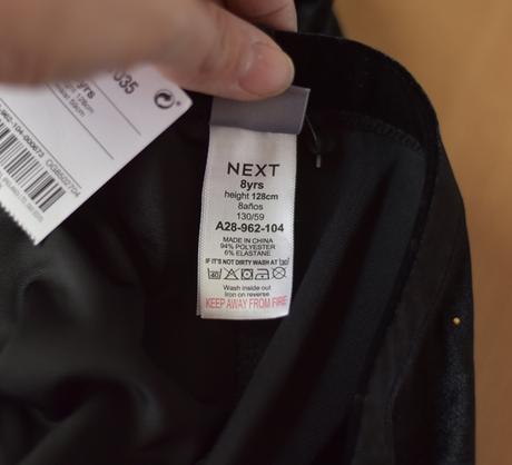 Legíny vel. 8let, next,128