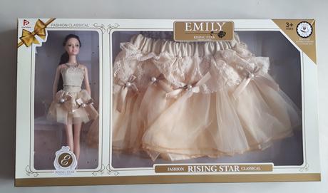 Panenka "barbie" se stejnou sukýnkou pro holčičky,