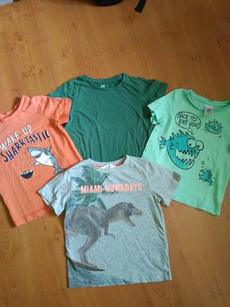 3x triko chlapecké vel. 98-104, h&m,98