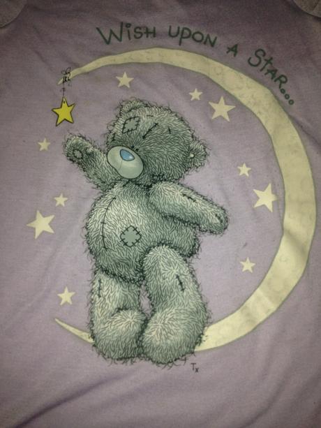 Dívčí noční košile medvídek, měsíček vel. 92 - 98, 92