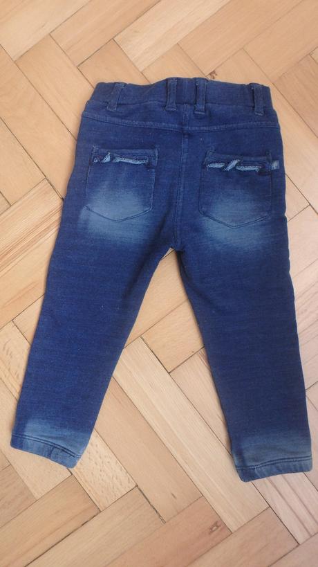 Elastické kalhoty ala džíny, coccodrillo,86