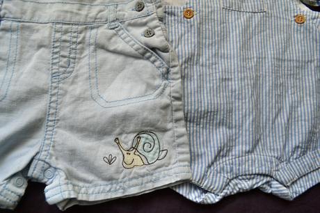 2x kvalitní kraťasy next a 2x nový klobouček, 50–62