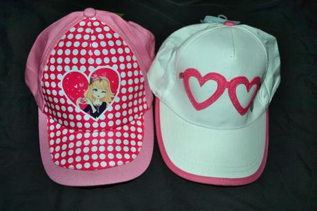 2x dívčí kšiltovka,bavlna,98-116, 98 / 104 / 110 / 116