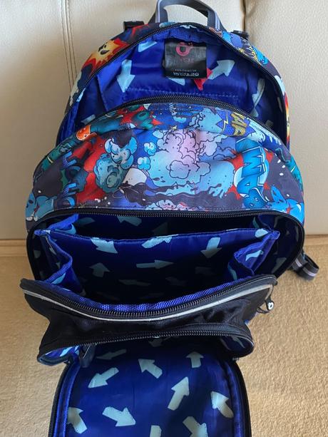 Školní batoh topgal mira 19019 + pláštěnka topgal, 