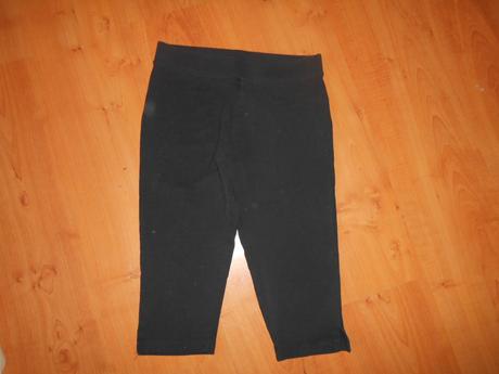 Černé legíny vel. s, roly,s