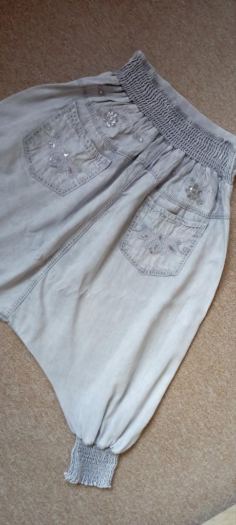 3/4 baggy/nasrávačky/harémky vel."28", 