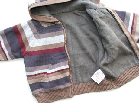 M469 vyteplený svetr s kapucí vel. 68, matalan,68