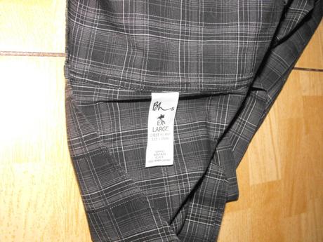 Pánska káro košeľa zn. bhs, bhs,xl