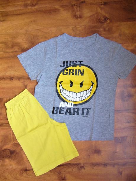 Letní klučičí bavlněný set 116, 116