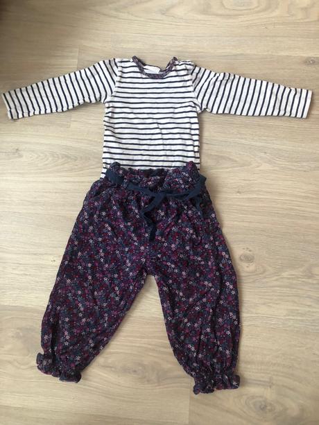 Květovaný komplet lindex, lindex,86