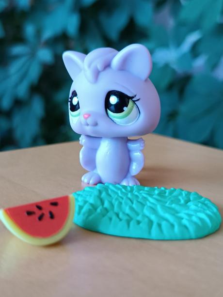 Lps vakoveverka + trávník + meloun,