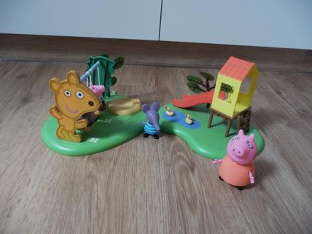 Hrací set peppa pig prasátko peppa hriště 2 moduly,
