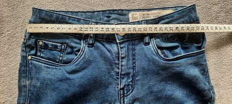Džíny 36 - ozdobná kapsa, esmara,36